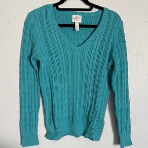 New cable knit sweater